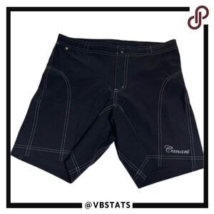 Small Canari Jet‎ Black Cycling Shorts in Size Small